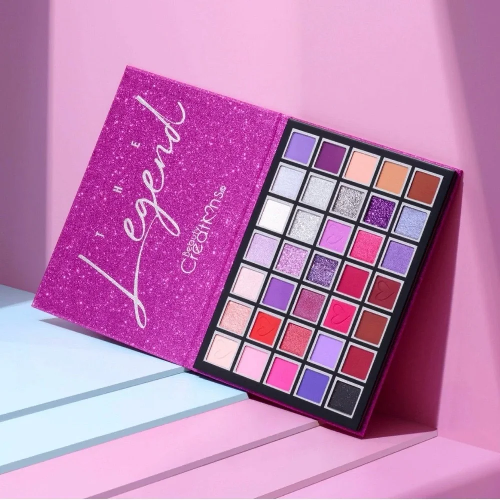 Legend Eyeshadow Palette 35 Colors Mattes Shimmers and Pressed Glitters